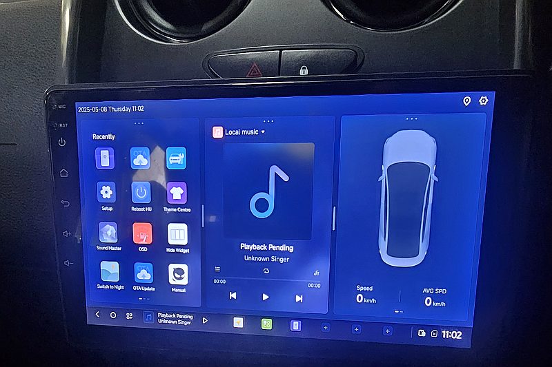 APEX head unit installed
